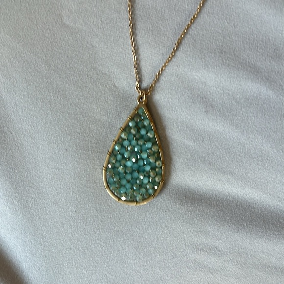 Panacea Leather Choker Layered Necklace - Picture 3 of 5